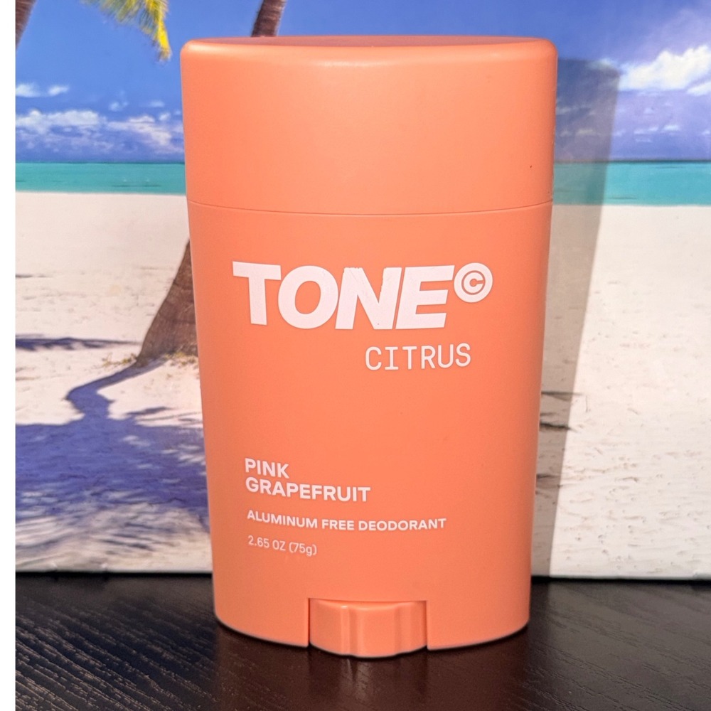 Tone Citrus Pink Grapefruit Aluminum Free Deodorant Stick 2.65 oz Mens 48H Odor